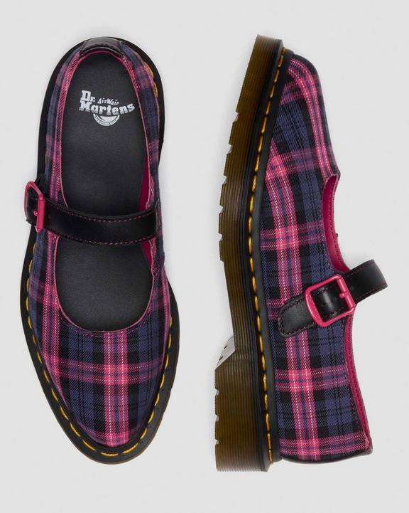 Dr Martens Elphie Mj - Black+Pink Multi