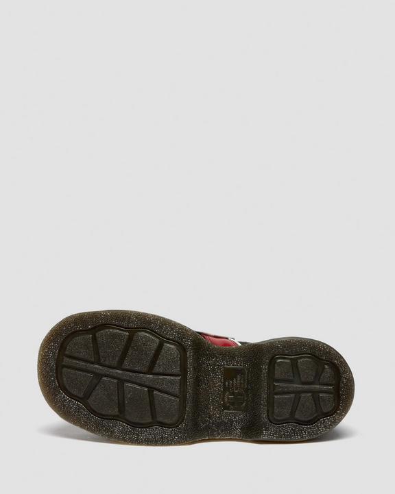 Dr Martens Buzz Strap - Black+Scarlet Red