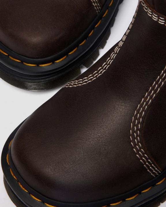 Dr Martens Zebzag Rigger - Dark Brown