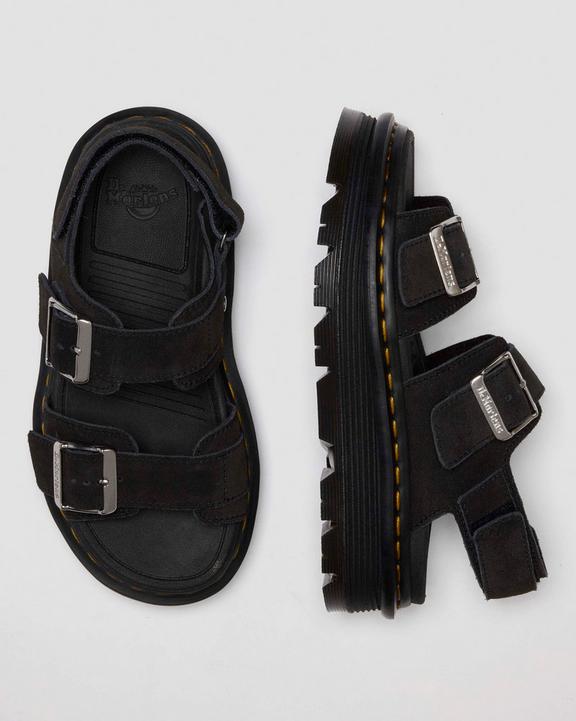 Dr Martens Zebzag Sandals - Black