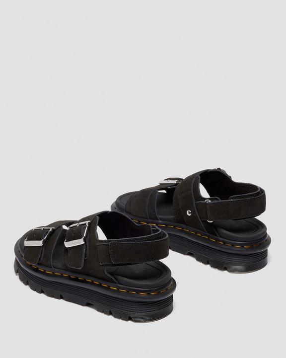 Dr Martens Zebzag Sandals - Black