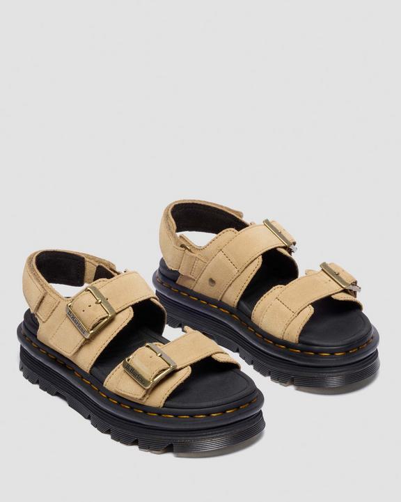 Dr Martens Zebzag Sandals - Savannah Tan