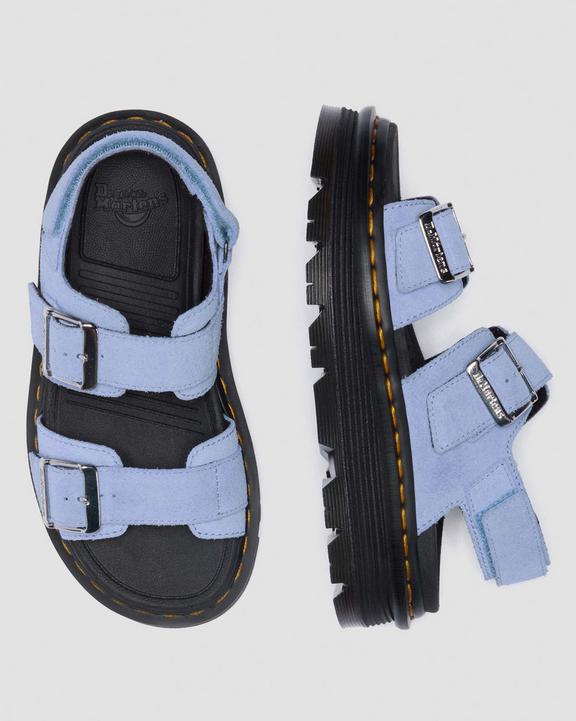 Dr Martens Zebzag Sandals - Cornflower Blue