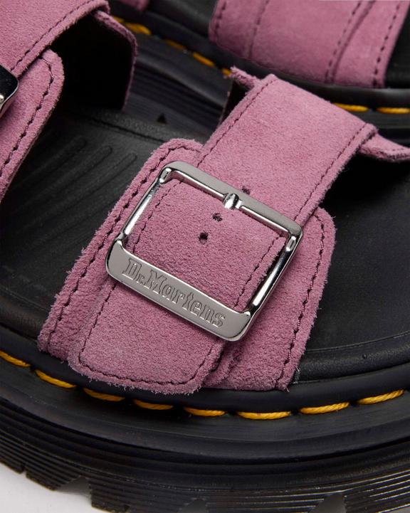 Dr Martens Zebzag Sandals - Muted Purple