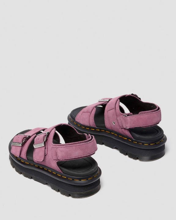 Dr Martens Zebzag Sandals - Muted Purple