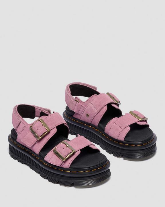 Dr Martens Zebzag Sandals - Dusty Rose