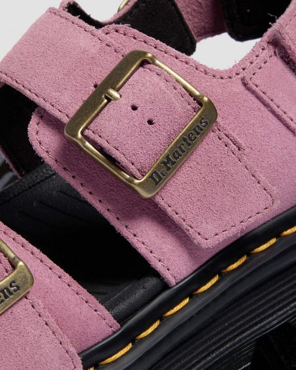 Dr Martens Zebzag Sandals - Dusty Rose