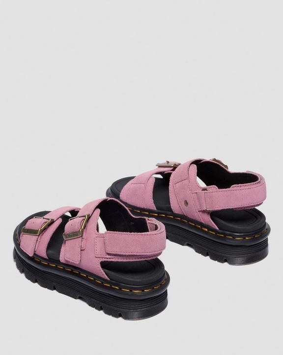 Dr Martens Zebzag Sandals - Dusty Rose