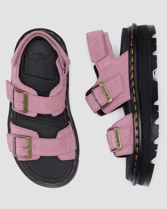 Dr Martens Zebzag Sandals - Dusty Rose