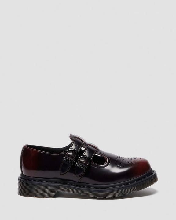 Dr Martens Arcadia Rub Off Leather Mary Jane Shoes - Arcadia