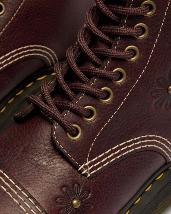 Dr Martens Sinclair Flower - Dark Brown