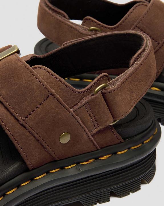 Dr Martens Zebzag Sandal - Sepia Brown