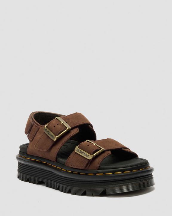 Dr Martens Zebzag Sandal - Sepia Brown
