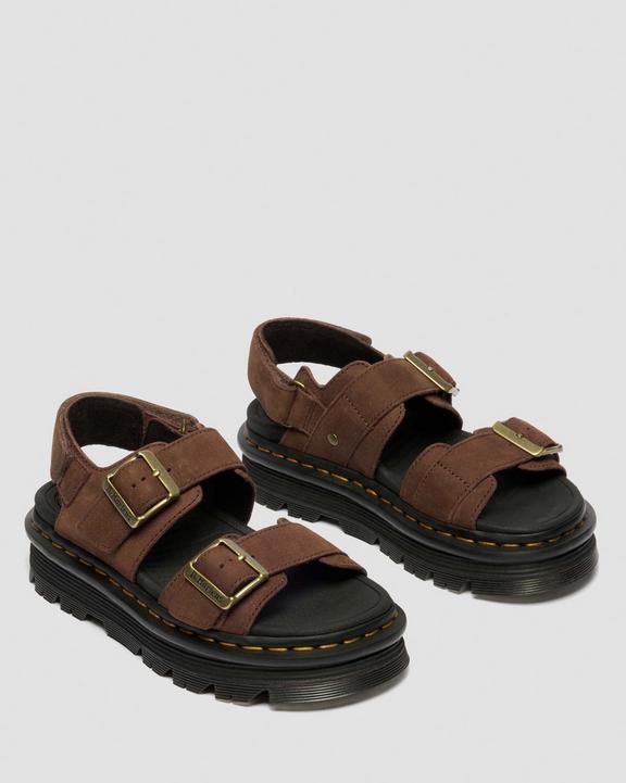Dr Martens Zebzag Sandal - Sepia Brown