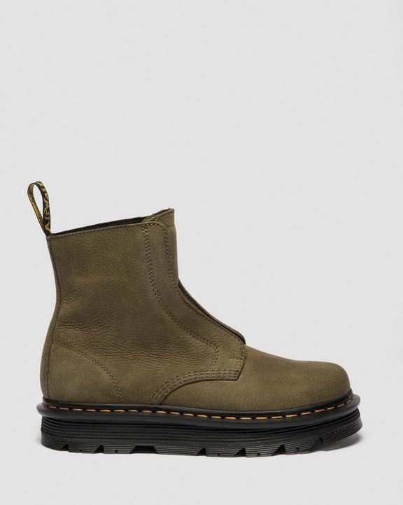 Dr Martens Zebzag Laceless - Dms Olive