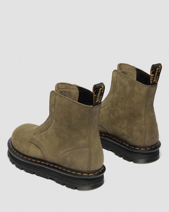 Dr Martens Zebzag Laceless - Dms Olive