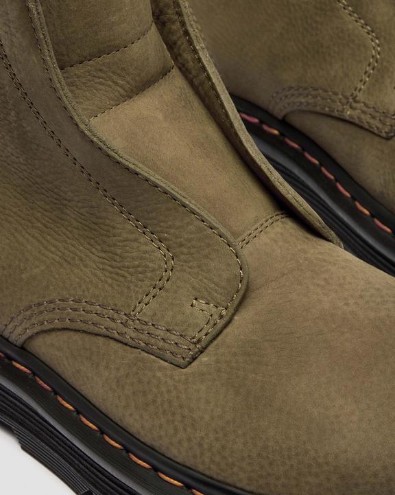 Dr Martens Zebzag Laceless - Dms Olive