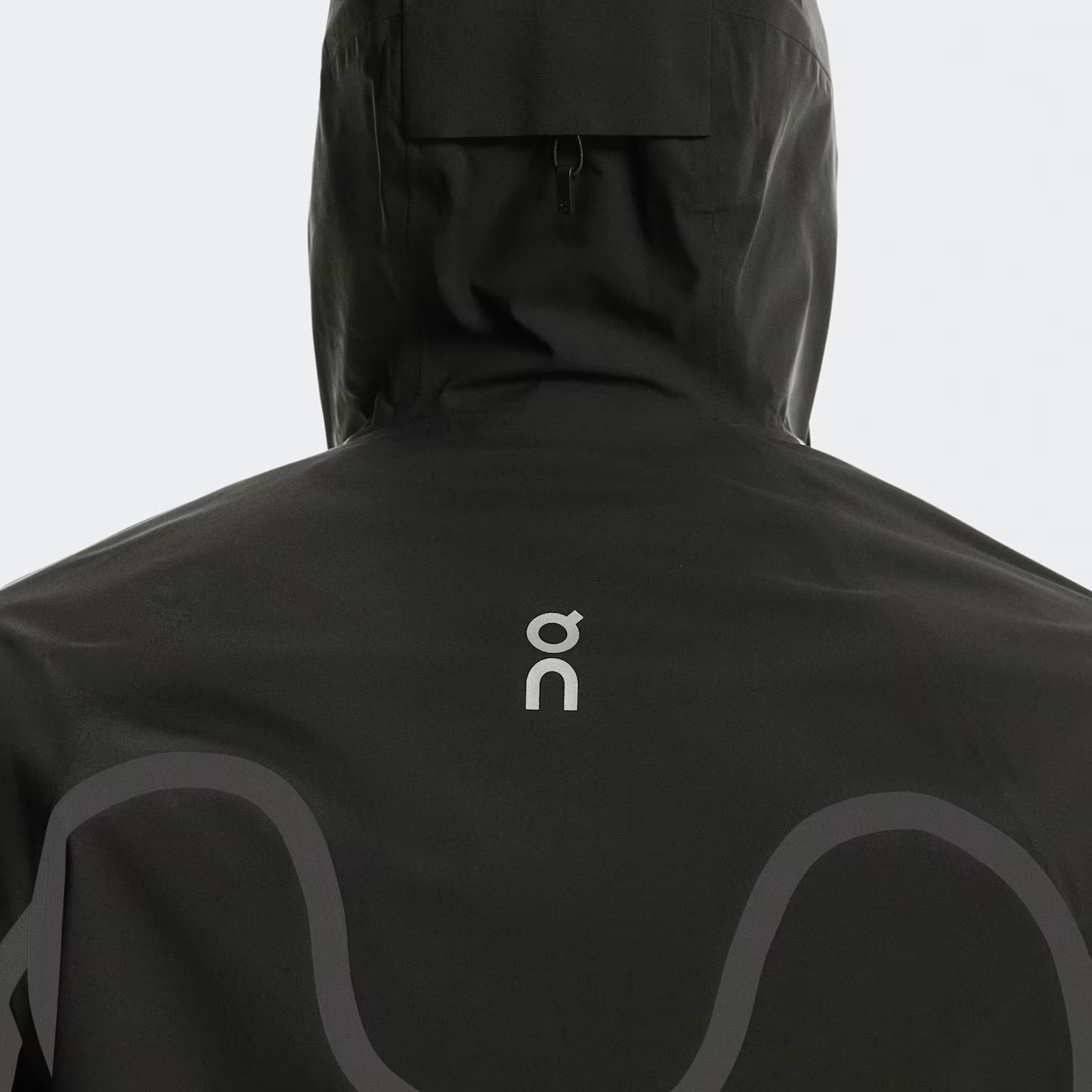 On Waterproof Jacket Ikon Black