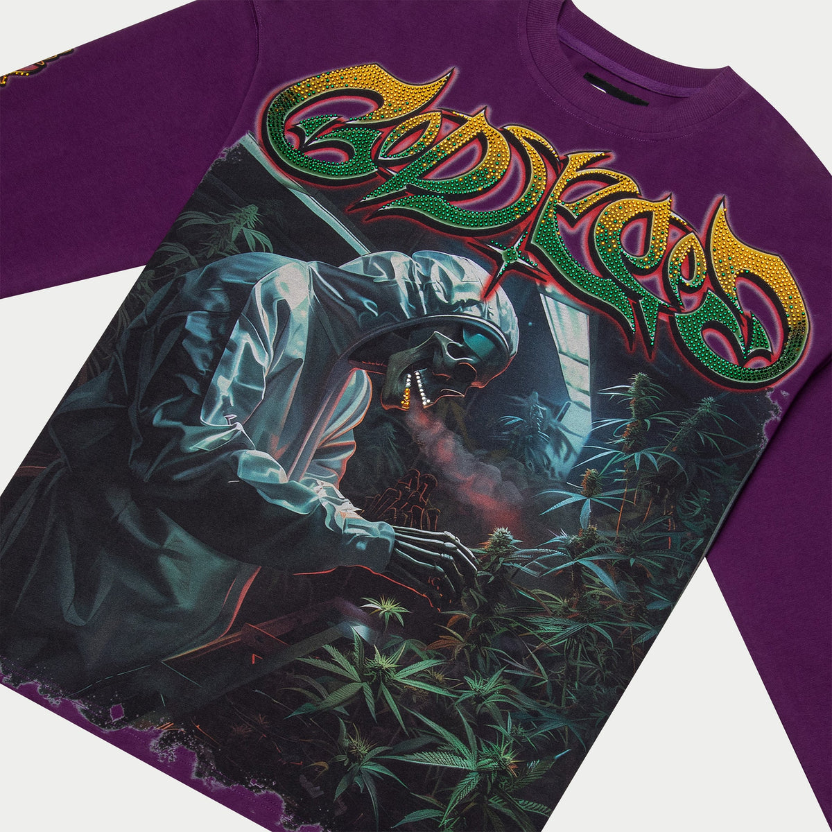 Godspeed Indoor Vvs Ls T-Shirt (Purple)