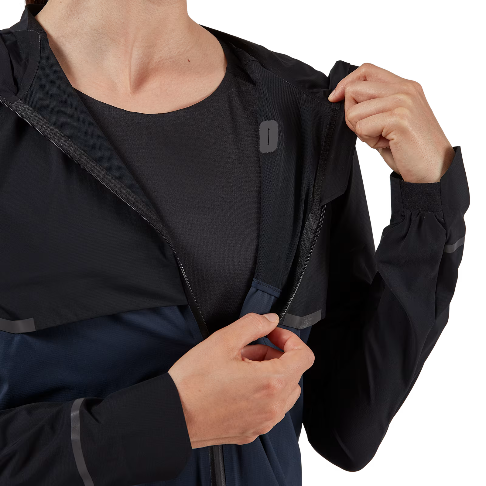 On Weather Jacket Black | Navy (Women'S)