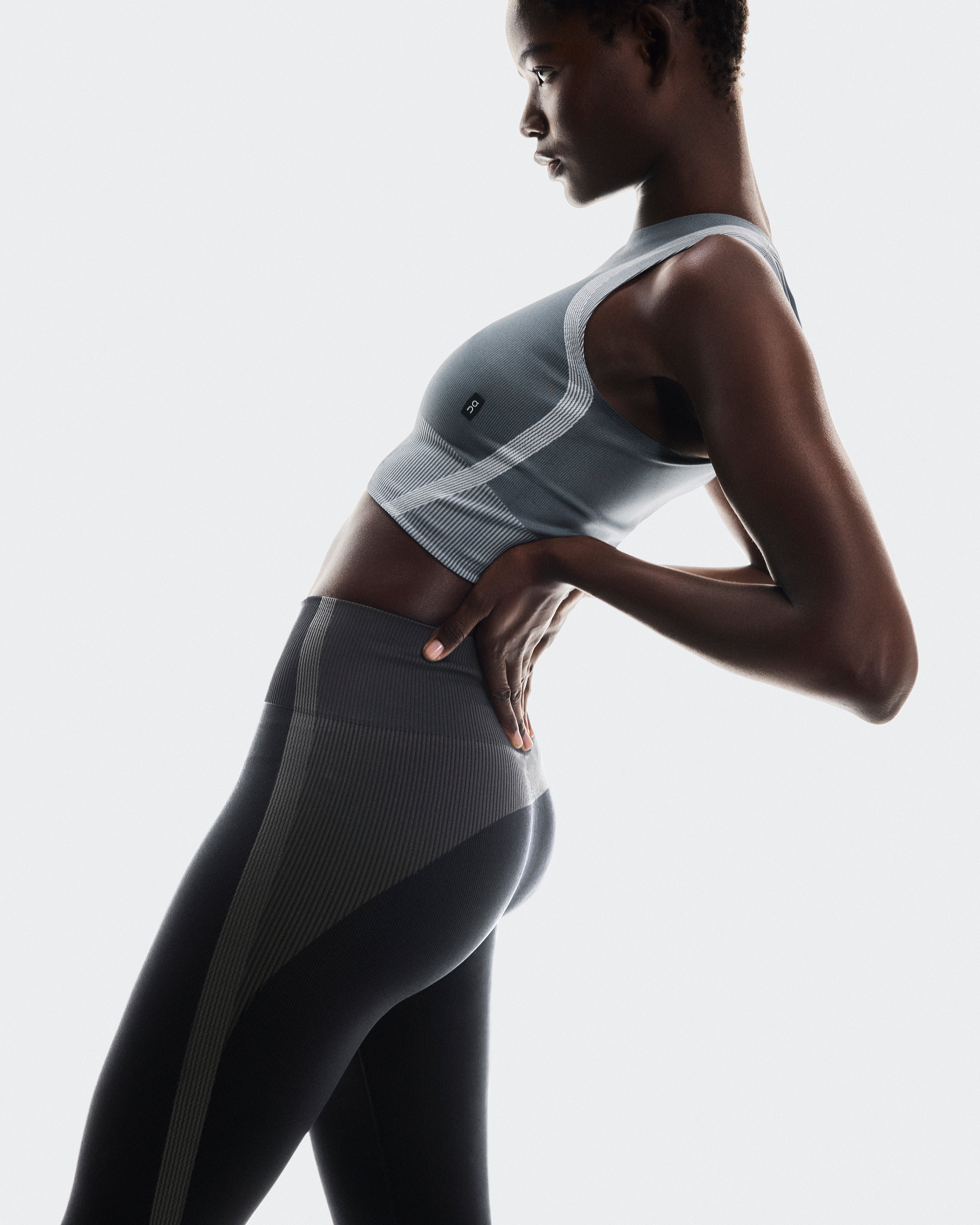 On Studio Knit Tights Black | Eclipse (Women'S)