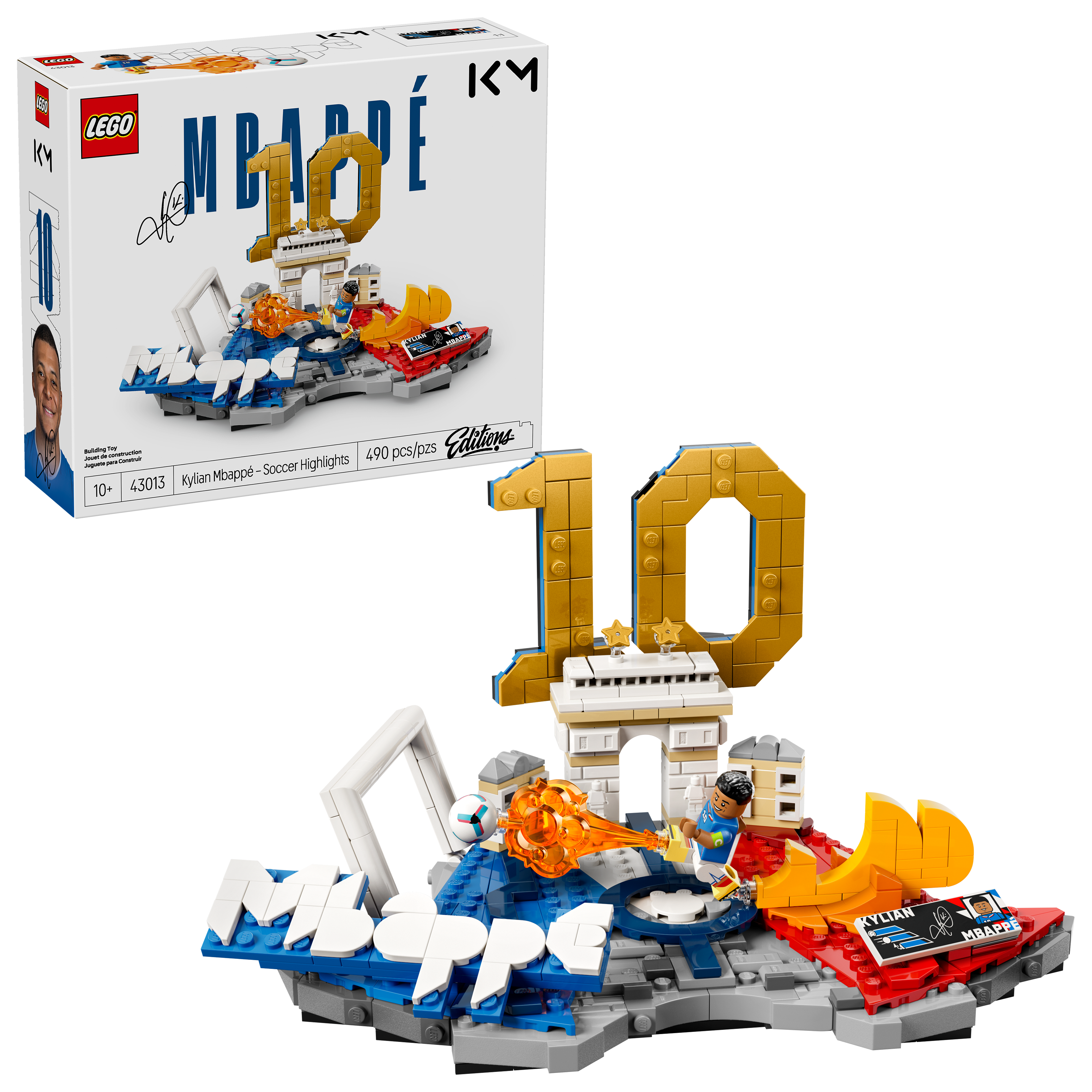 Lego Kylian Mbapp Soccer Highlights