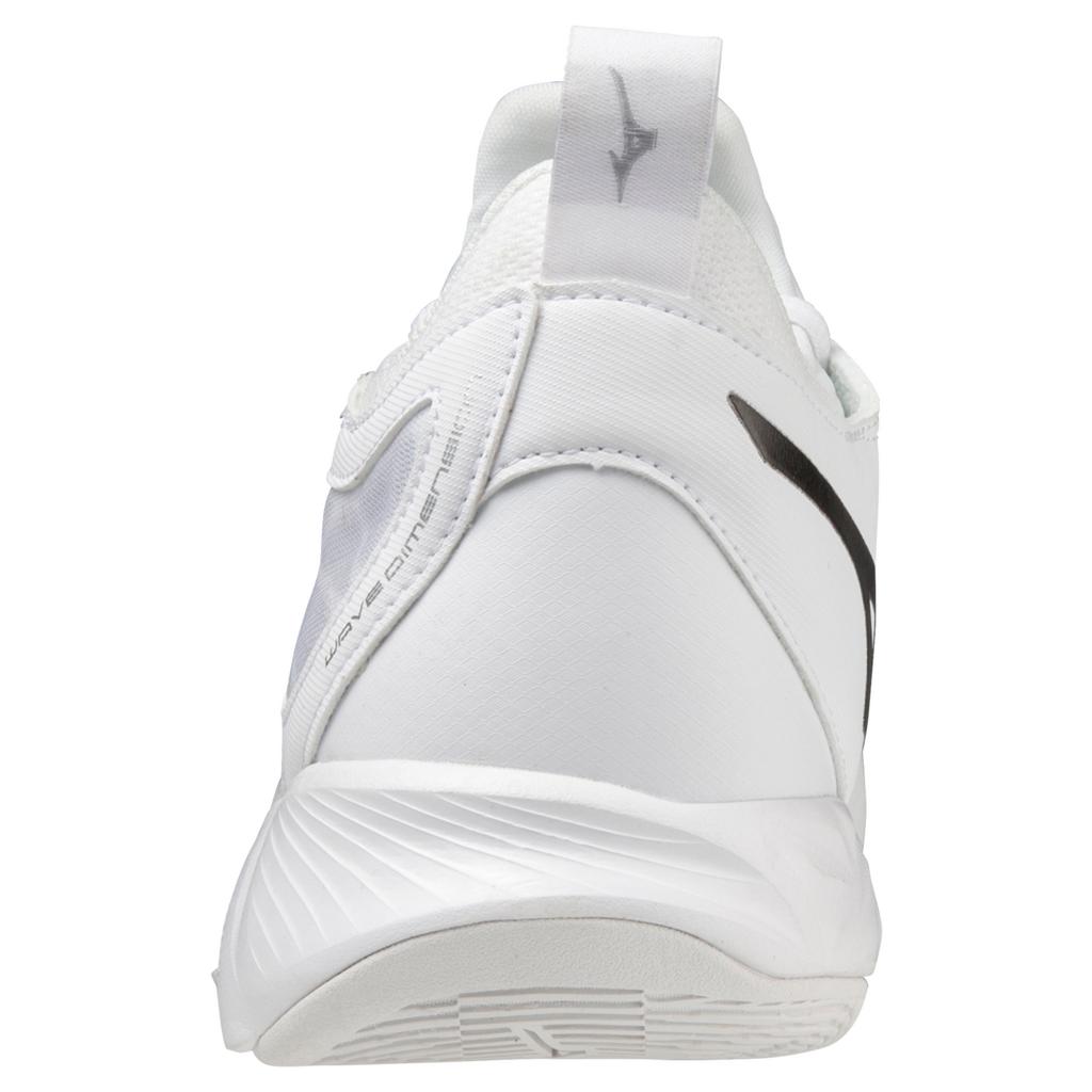 Mizuno Women's Wave Dimension Volleyball Shoe White Black