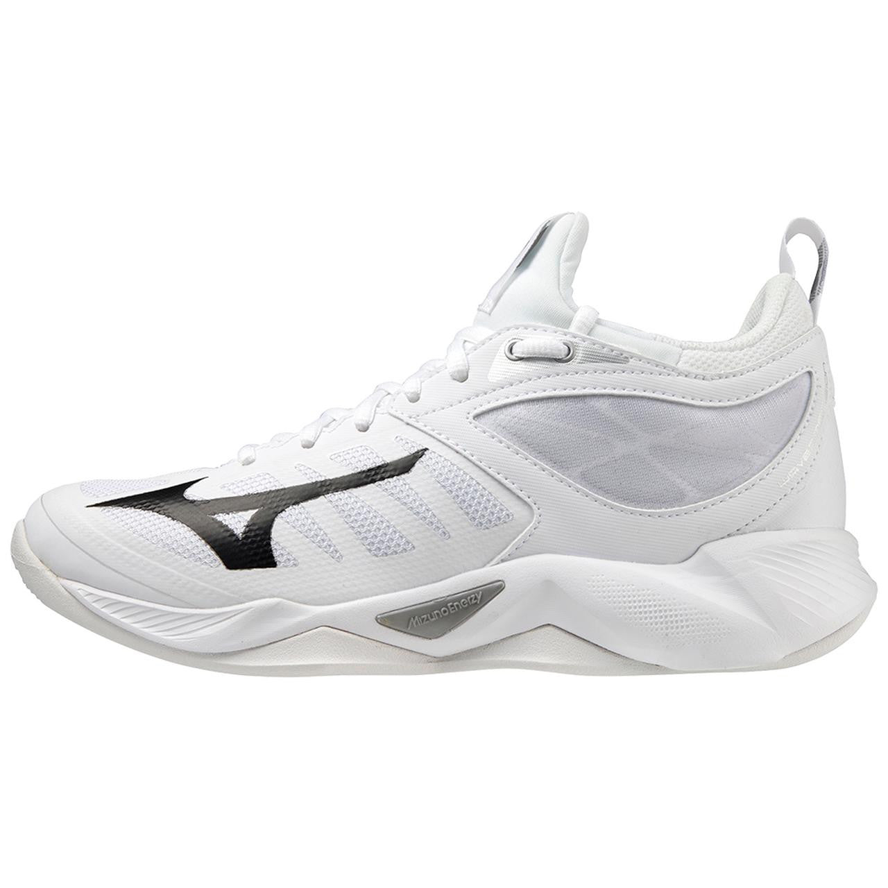 Mizuno Women's Wave Dimension Volleyball Shoe White Black