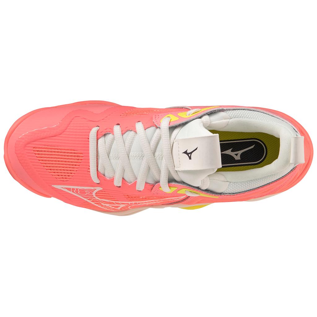 Mizuno Wave Momentum 3 Women's Volleyball Shoe Candy Coral