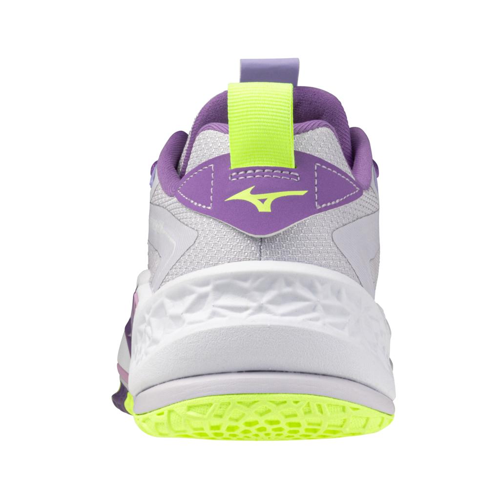 Mizuno Wave Stealth Neo 2 Unisex Volleyball Shoe White Lavender