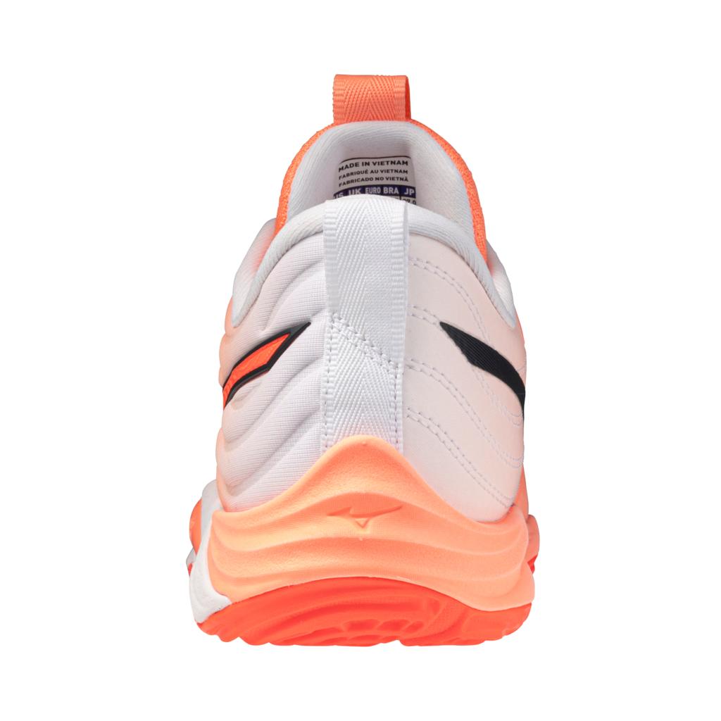 Mizuno Wave Momentum Elite Unisex Volleyball Shoe Coral Lava Orange