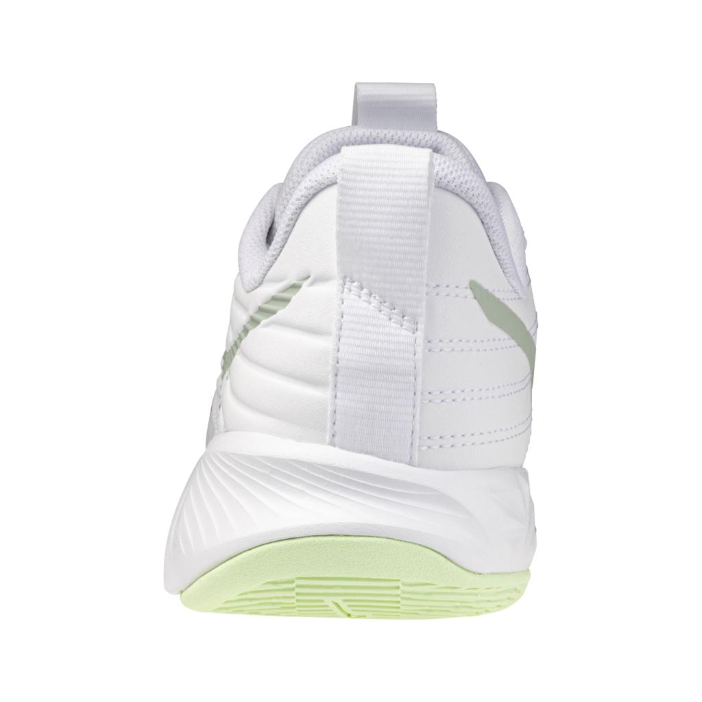 Mizuno Women's Wave Momentum Pro Volleyball Shoe White Ambrosia
