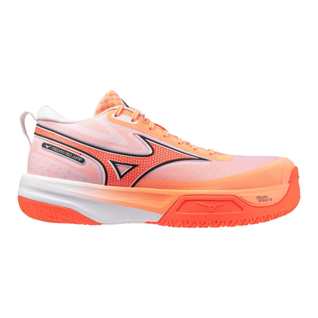 Mizuno Neo Jump Unisex Volleyball Shoe Coral Lava Orange