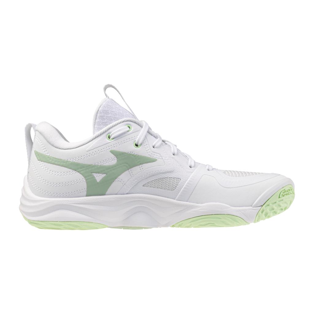 Mizuno Women's Wave Momentum Elite Volleyball Shoe White Ambrosia