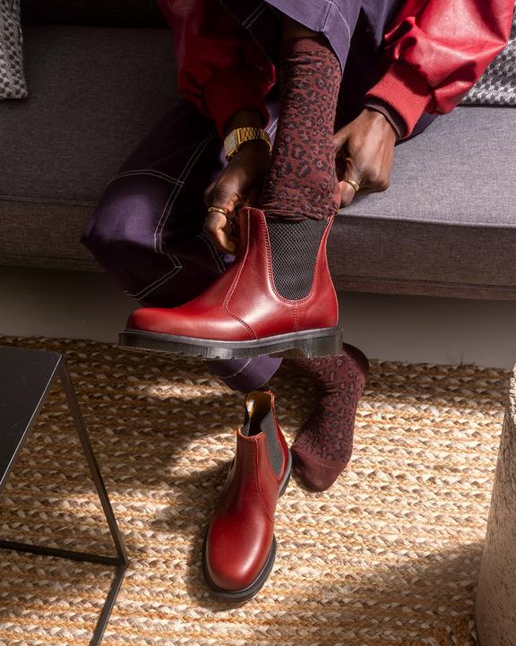 Dr Martens 2976 Made In England - Burgundy