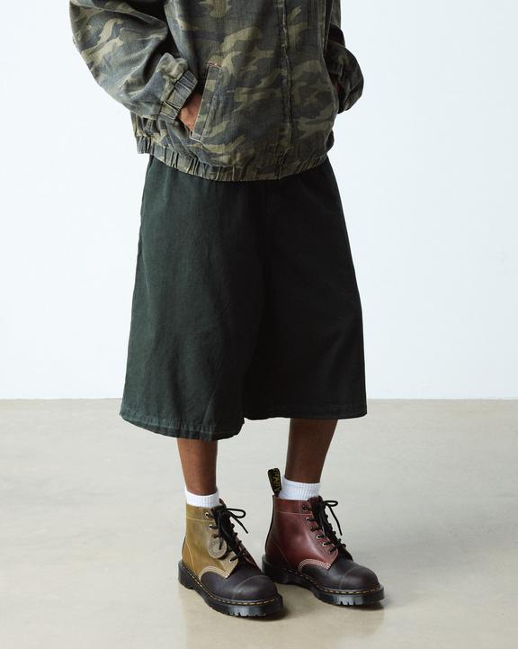 Dr Martens 101 Dead Stock Made In England - Brown+Green