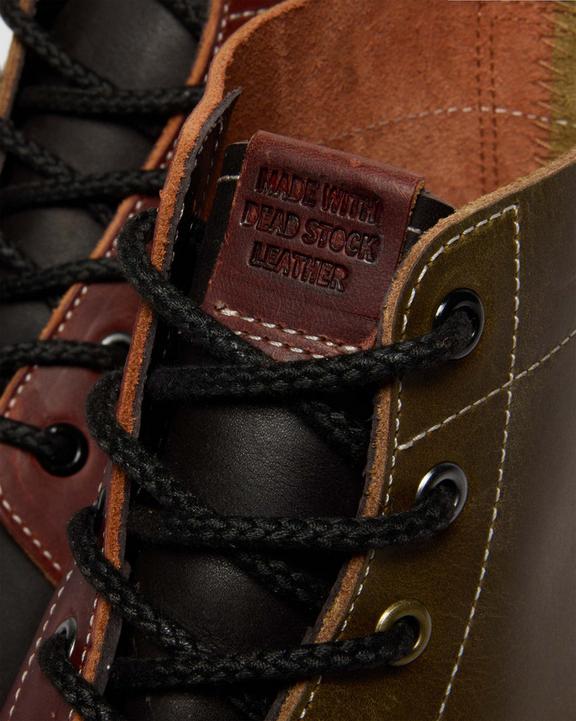 Dr Martens 101 Dead Stock Made In England - Brown+Green