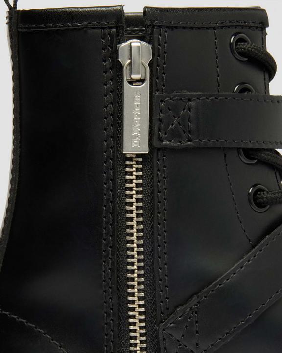 Dr Martens 1460 Western Buckle - Black Atlas