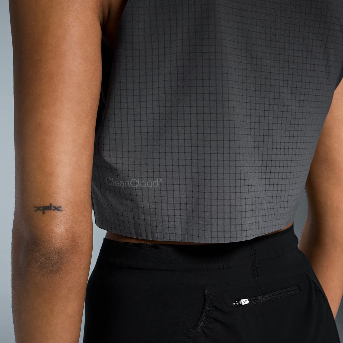 On Pace Tank Black | Iron (Women'S)