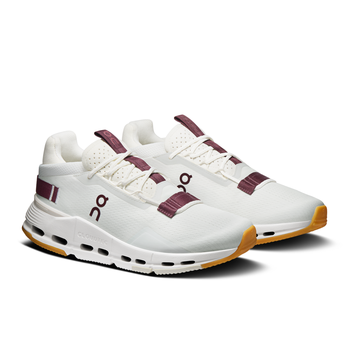 On Cloudnova 2 Ivory Maroon (Women'S)