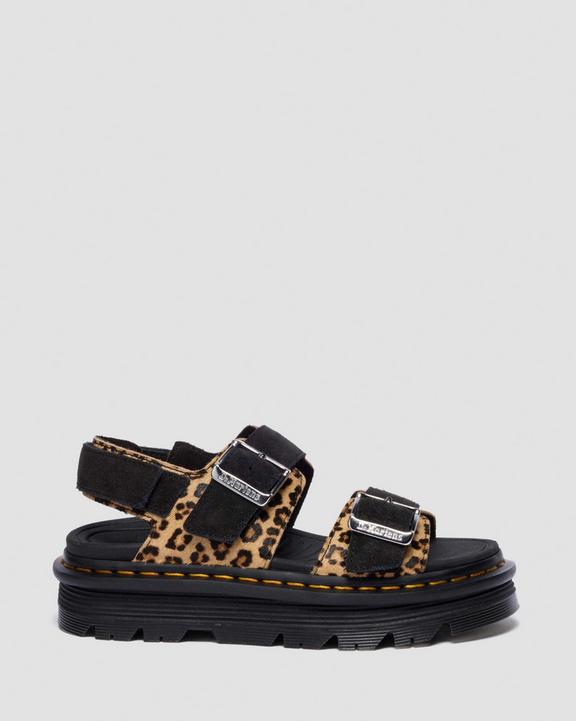 Dr Martens Zebzag Sandals - Light Tan+Black
