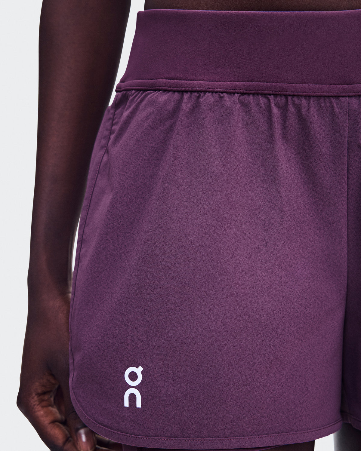 On 3" Court Shorts 2-In-1 Cassis (Women'S)
