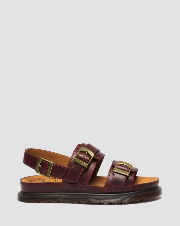 Dr Martens San Two Strap - Cherry Red