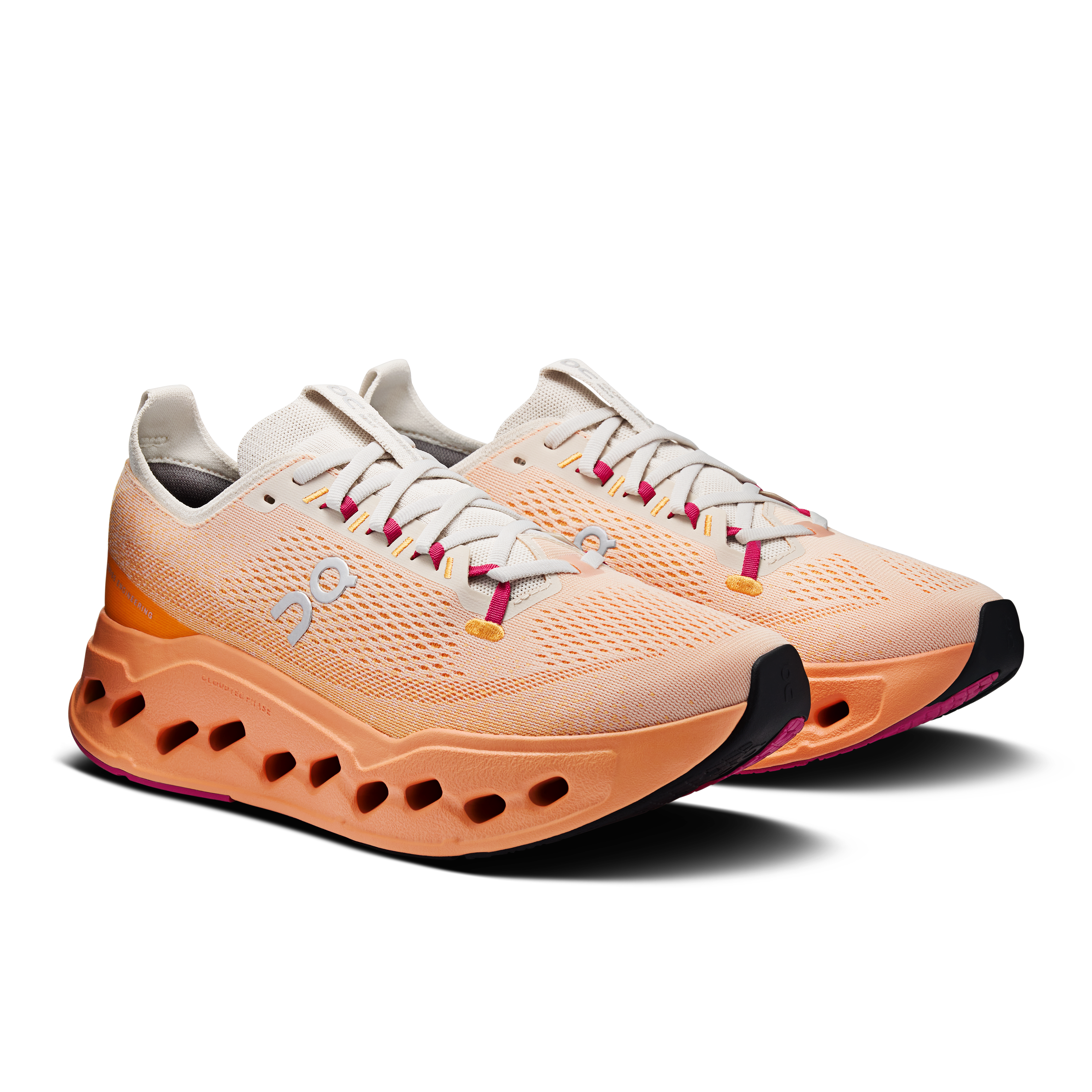 On Cloudsurfer Max Pearl Tangerine