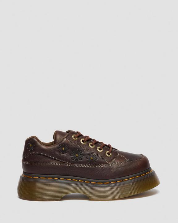 Dr Martens Buzz 5-Eye Flower - Dark Brown