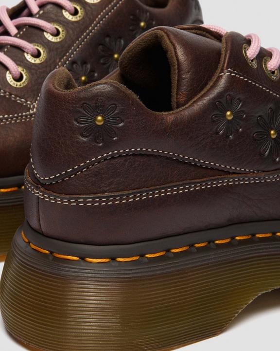 Dr Martens Buzz 5-Eye Flower - Dark Brown
