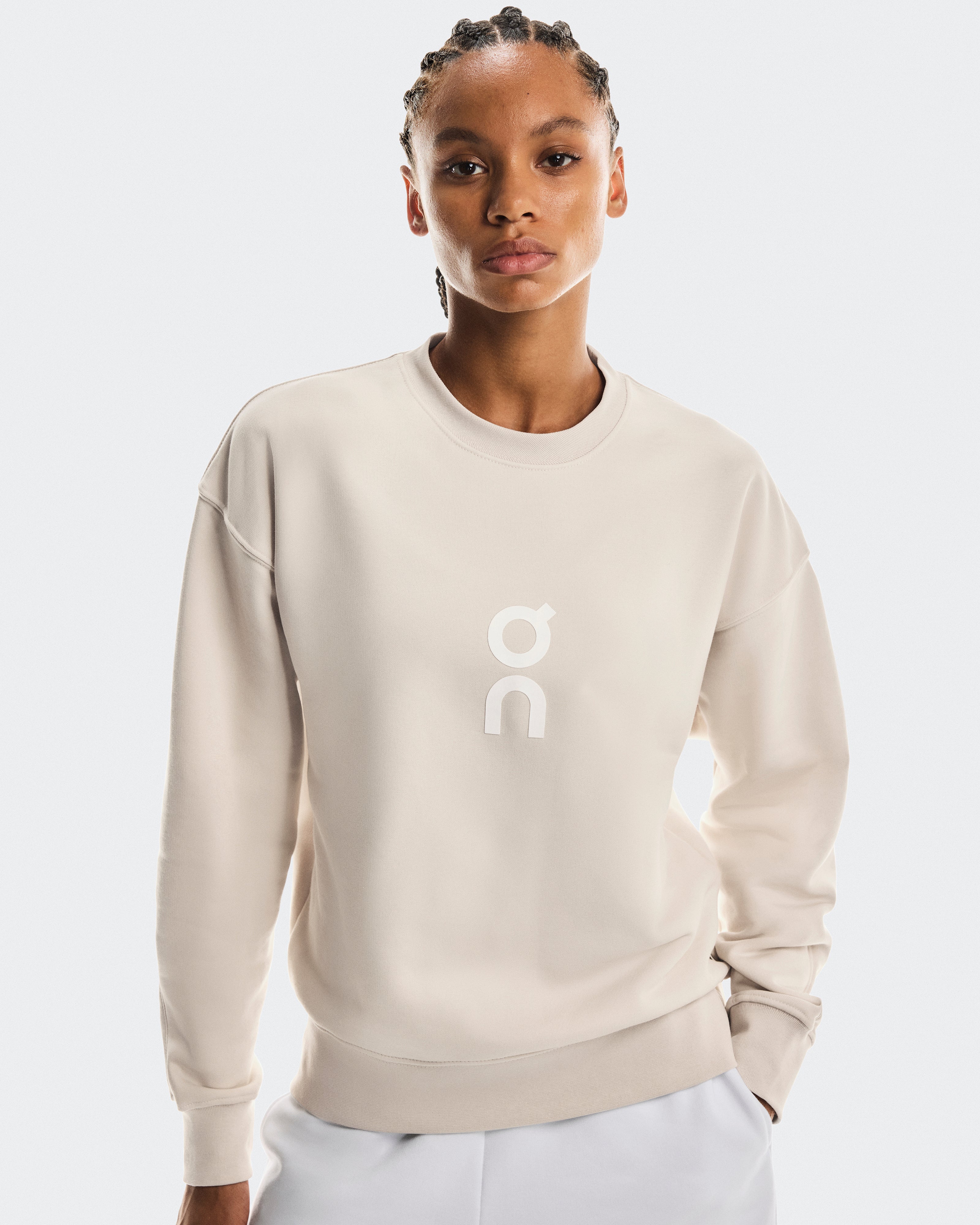 On Club Crew Graphic Silver (Women'S)