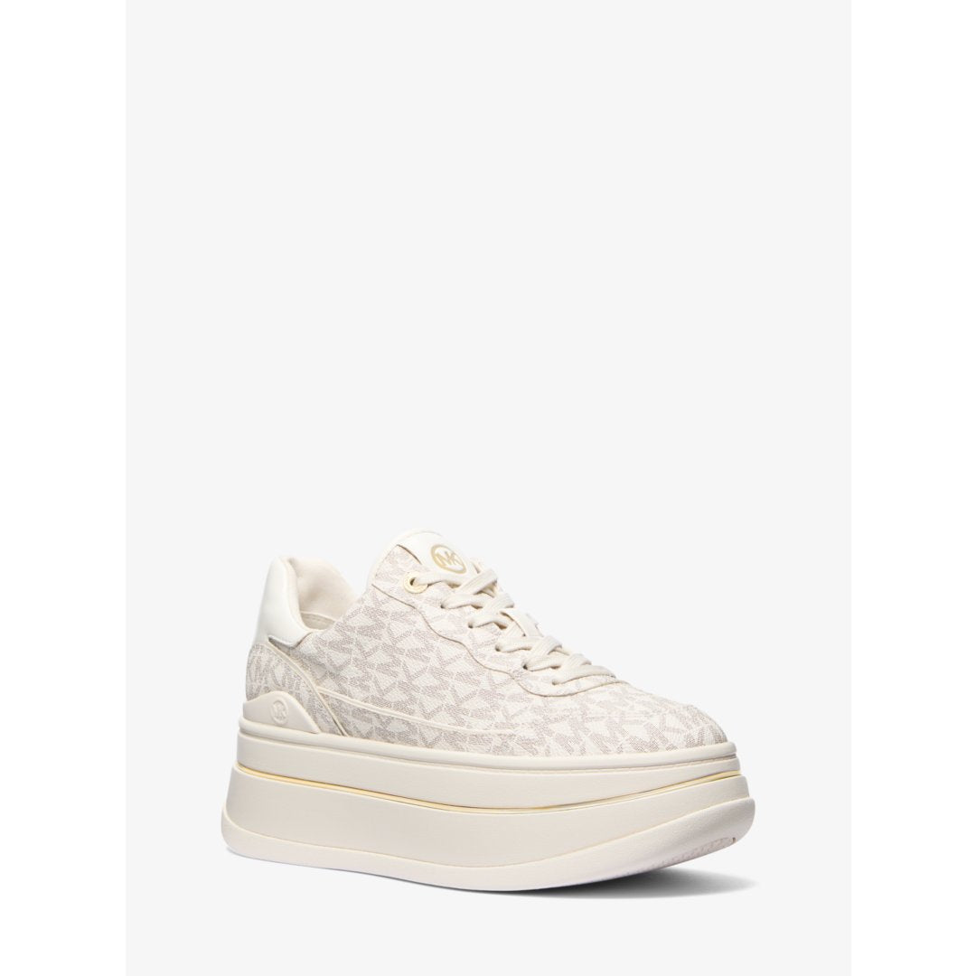 Michael Kors Hayes Signature Logo Platform Sneaker