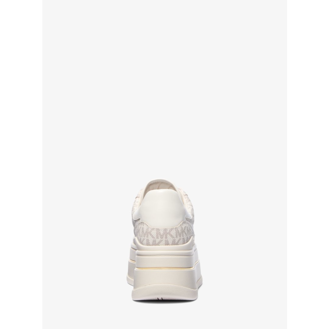 Michael Kors Hayes Signature Logo Platform Sneaker