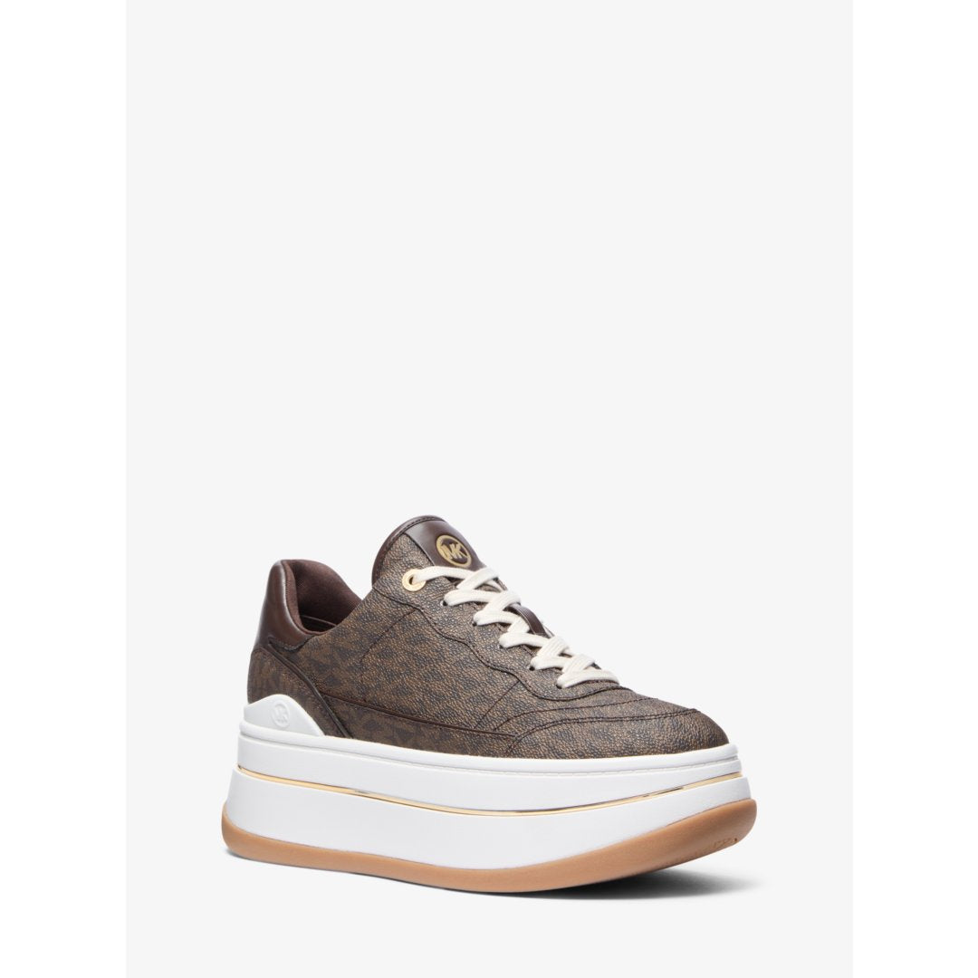 Michael Kors Hayes Signature Logo Platform Sneaker